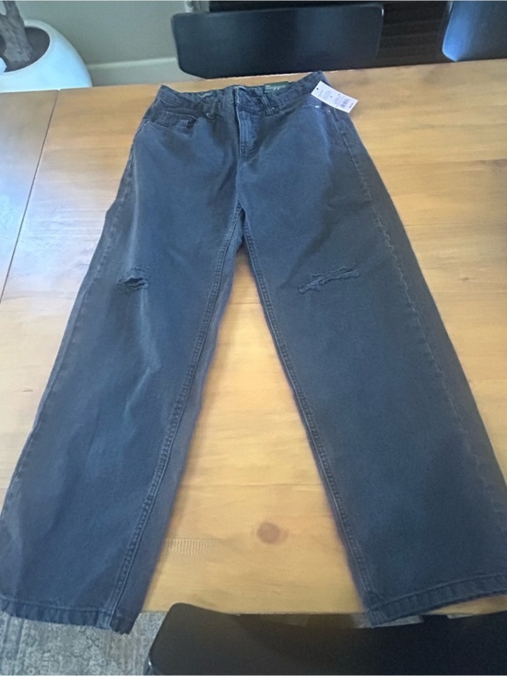 NWT Wild Fable Mid rise 90’s Wide Leg Relaxed Distressed Jeans